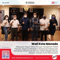 RAPAT BERSAMA WALIKOTA MANADO